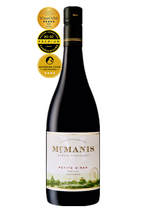 McManis Family Vineyards Petite Sirah 2020/2023 750ml--California
