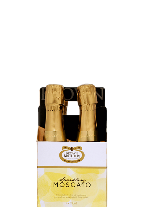 Brown Brothers Moscato Sparkling 200ml 4PK