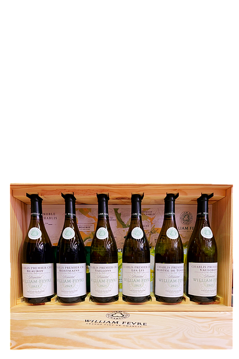 Domaine William Fevre 1er Cru 2021 Journey 750ml 6pk Set - France