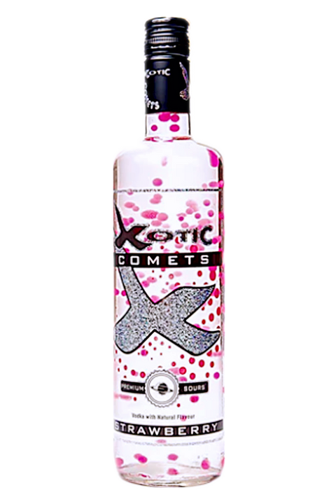 Xotic Comets Strawberry Vodka Shooter 750ml