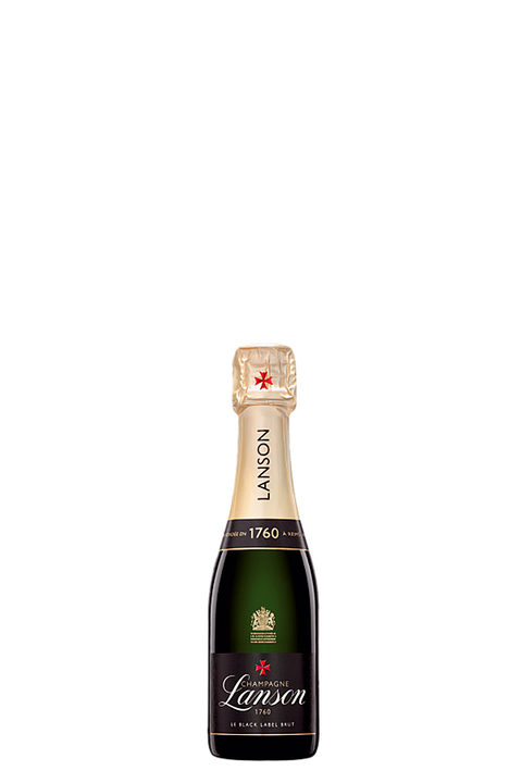 Lanson Black Label Champagnes NV 200ml - Small Bottle