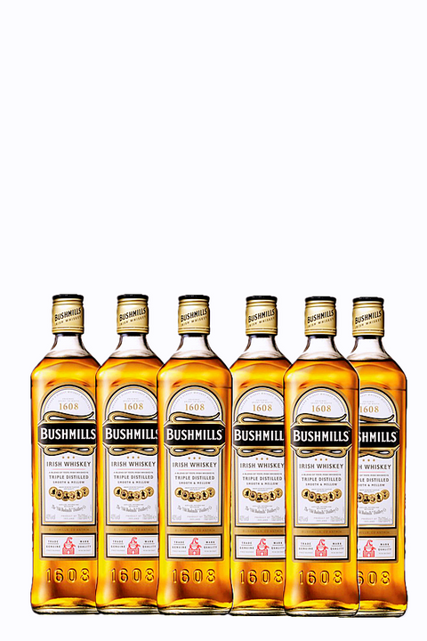 Bushmills Original Irish Whiskey 1L 6 Pack Deal