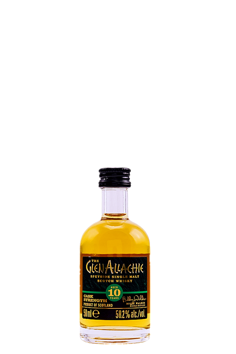 GlenAllachie 10YO #3 58.2% 50ml - - Miniature