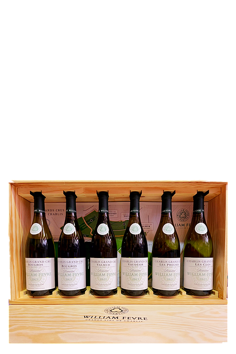 Domaine William Fevre Grand Cru 2021 Journey 750ml 6pk Set - France