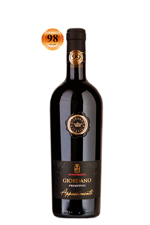 Giordano Primitivo Rinforzato 2021 750ml - Italy