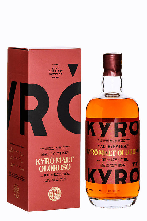 Kyro Malt Oloroso Rye Whisky 700ml