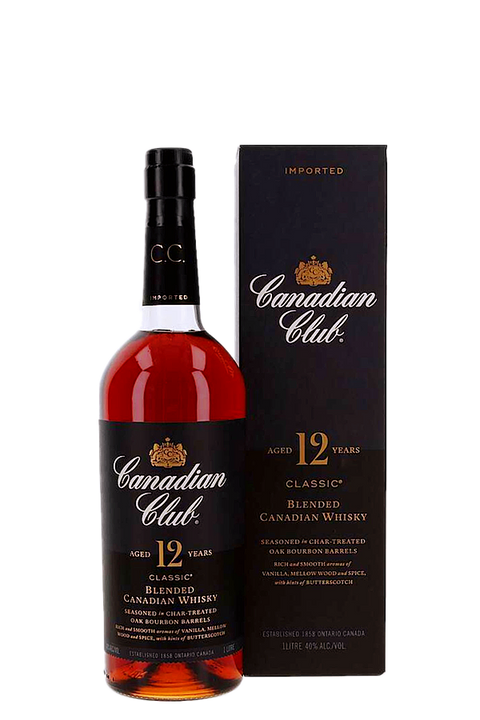 Canadian Club 12Yo Canadian Whisky 1L