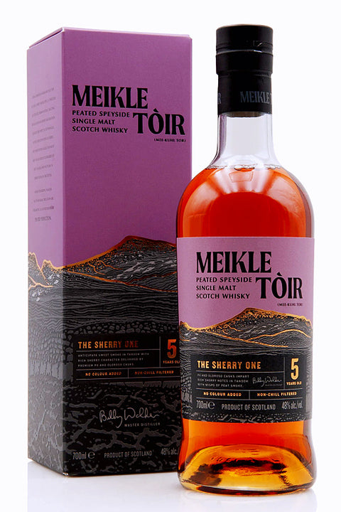 Meikle Toir Sherry Speyside Single Malt 700ml - Purple