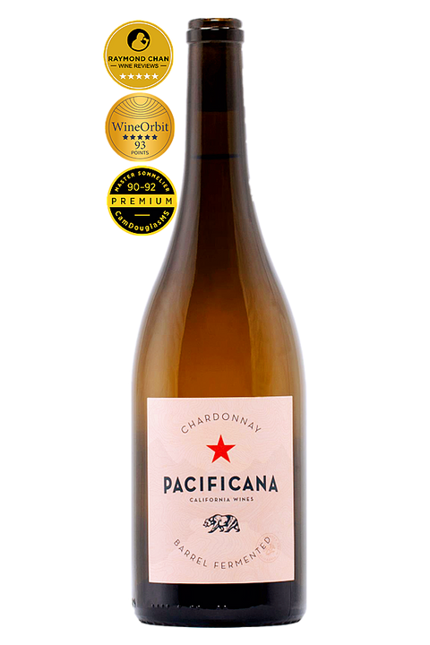 Pacificana Barrel Fermented Chardonnay 2022 750ml--California