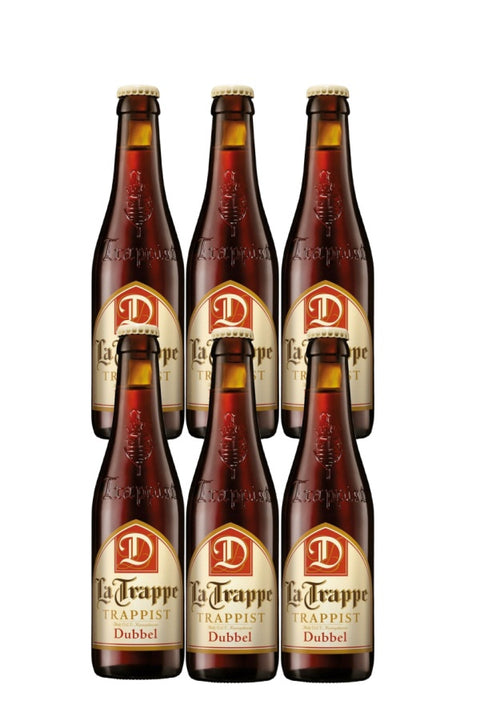 La Trappe Dubbel 7% 330ml - Trappist Beer 6 Pack