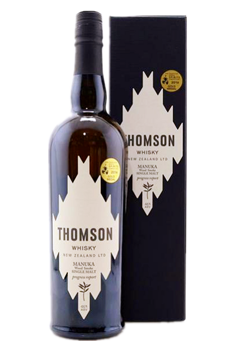 Thomson Manuka Wood Smoke 46% Single Malt 700ml -  NZ Whisky