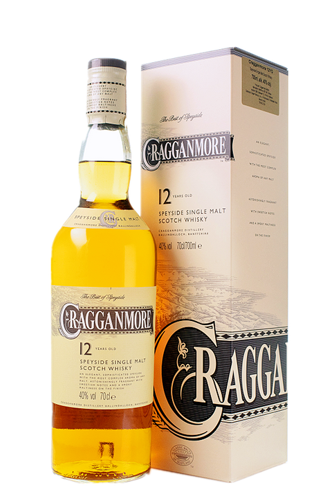 Cragganmore 12YO Speyside Single Malt 700ml