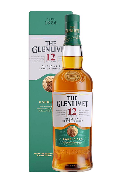 The Glenlivet 12yo Single Malt Double Oak 1L