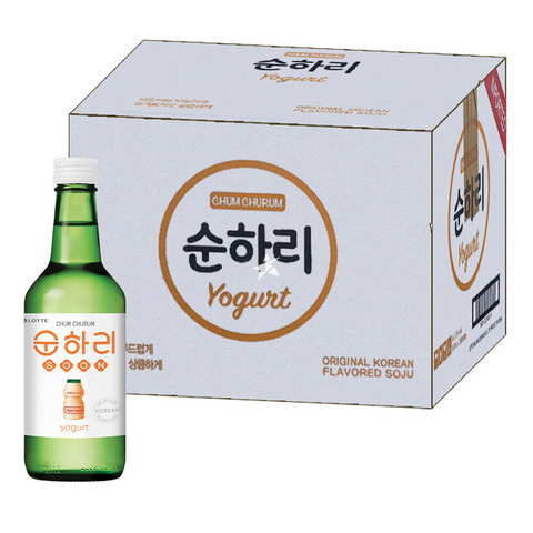 Chum Churum Yogurt Soju 12% 360ml 20 Pack - Full Case Deal
