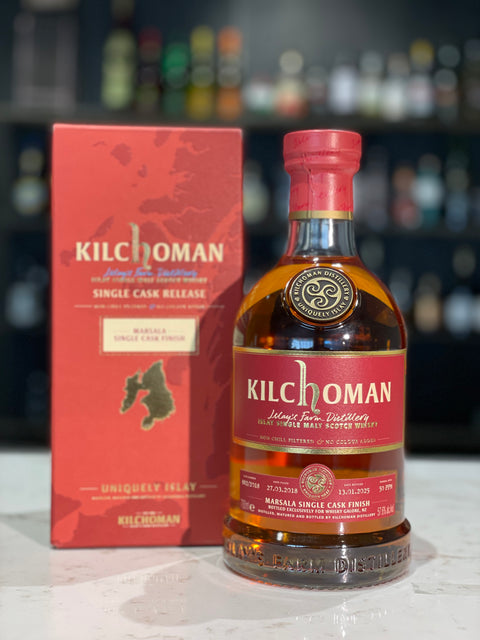 Kilchoman Marsala Single Cask lslay Single Malt 57.6% 700ml - NZ Exclusive