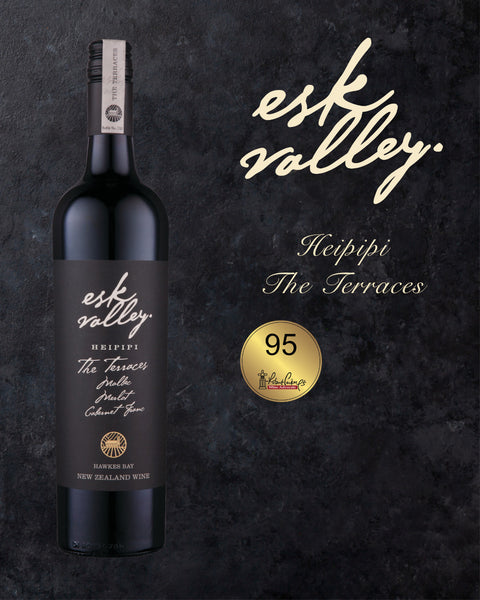 Esk Valley Heipipi The Terraces Malbec Merlot Cabernet Franc 2018 750ml