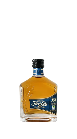 Flor De Cana 12yo Rum 50ml - Miniature