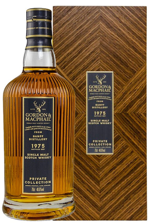 Banff 'Gordon & MacPhail' 1975 46yo #3623 700ml - Private Collection