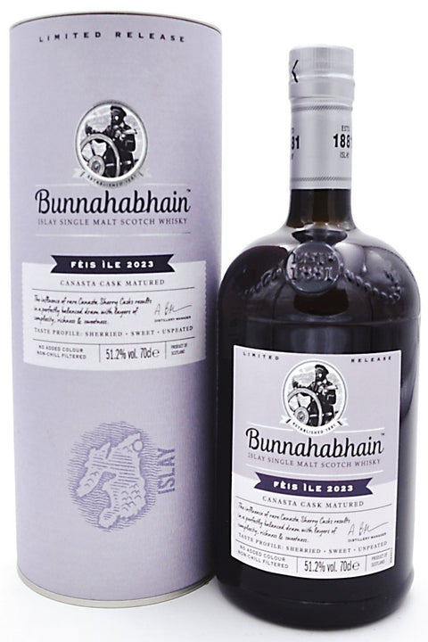 Bunnahabhain Canasta Feis Ile 2023 Release Single Malt 51.2% 700ml