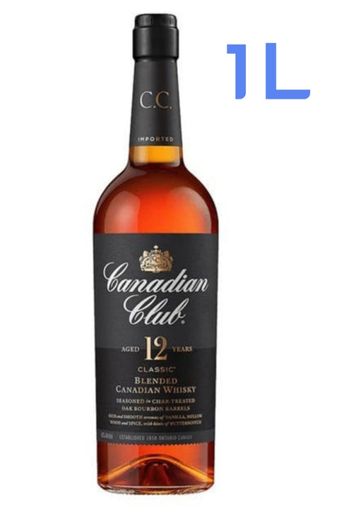 Canadian Club 12Yo Whisky 1L