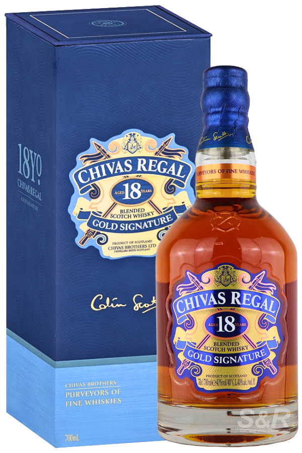Chivas Regal Gold Signature 18YO 700ml – WhiskeyOnline