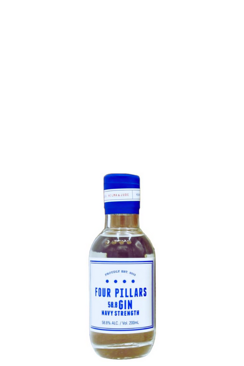Four Pillars Navy Strength Gin 58.8% 200ml - Small Bottle