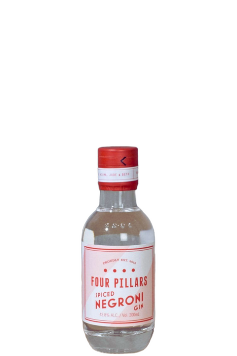 Four Pillars Spiced Negroni Gin 200ml - Small Bottle