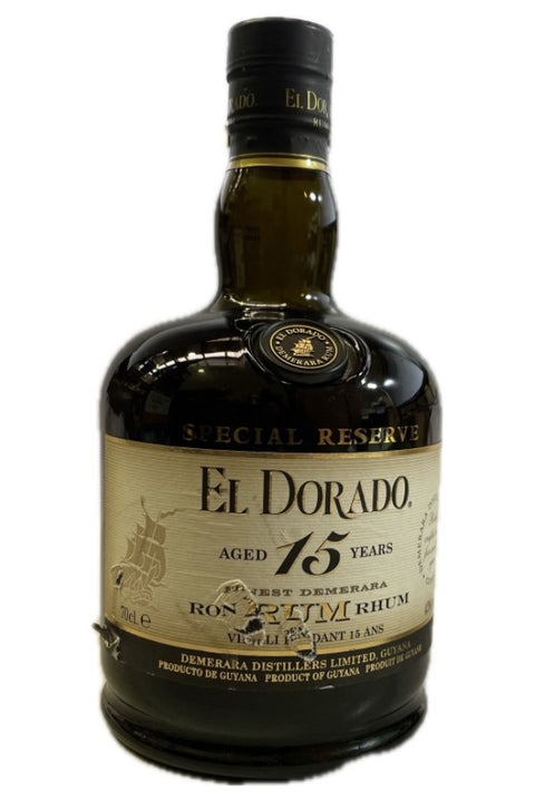 El Dorado 15Yo Rum 700ml - Label damage Special