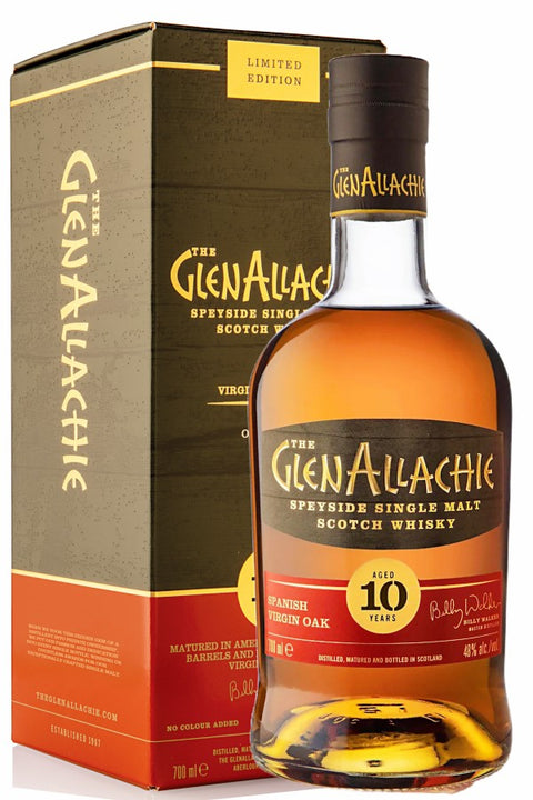 GlenAllachie 10yo Spanish Oak Finish 48% 700ml - Limited Edition