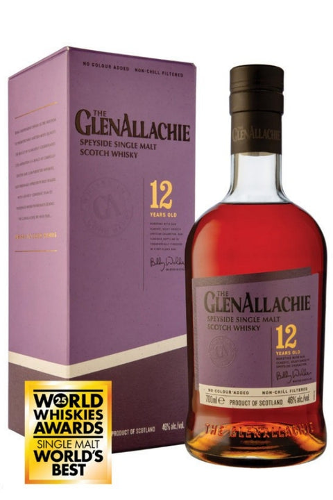 Glenallachie 12YO Speyside 700ml - World’s Best Single Malt 2025
