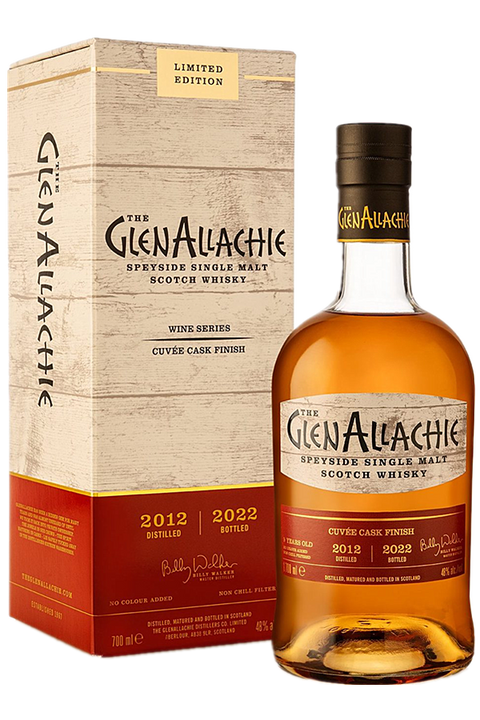 GlenAllachie Cuvee Cask 2012/2022 48% 700ml - Limited Edition