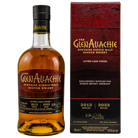 GlenAllachie Cuvee Cask 2012/2023 54.9% 700ml - Exclusively For Germany