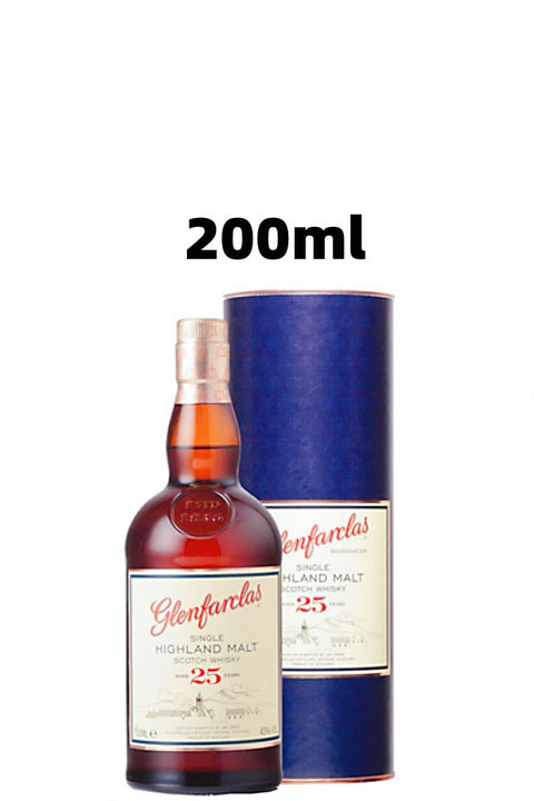 Glenfarclas 25YO Single Malt 200ml - - Small Bottle