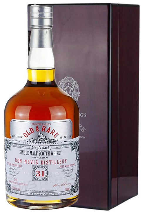 Hunter Laing's Old & Rare Ben Nevis 1991 31YO 700ml