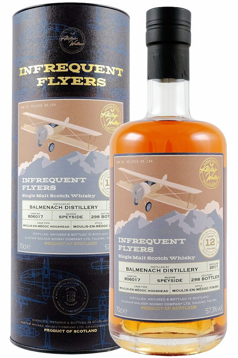 Infrequent Flyers Balmenach 2011 12yo 57.3% 700ml