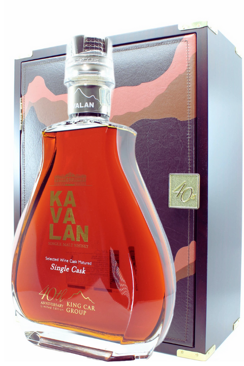 Kavalan King Car 40th Anniversary Cask Strength Single Malt Whisky 1.5L