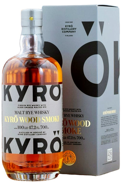 Kyro Wood Smoke Single Malt 700ml - Grey Label
