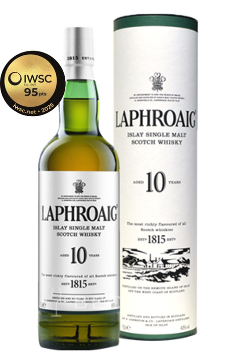 Laphroaig 10yo Islay Single Malt 40% 750ml
