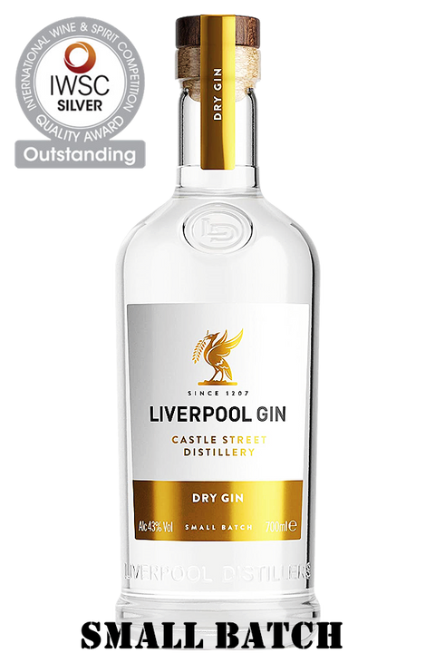 Liverpool Organic Dry Gin 43% 700ml