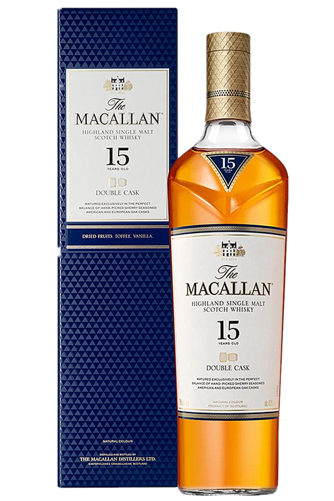 Macallan 15YO Double Cask Highland Single Malt 700ml