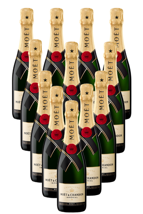 Moet Chandon Brut 375ml 12 Pack - Full Case Deal