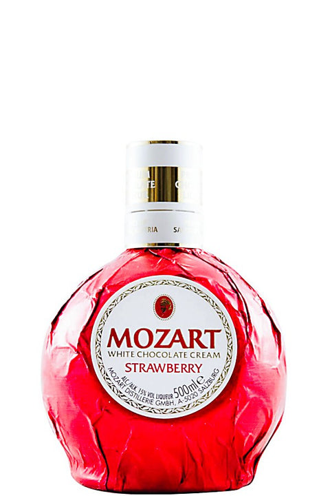 Mozart Strawberry White Chocolate Cream 500ML