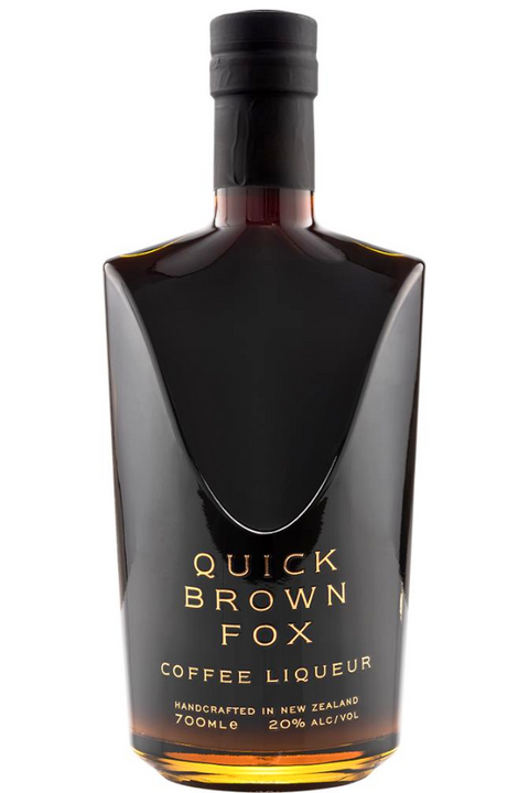 Quick Brown Fox Coffee Liqueur 700ml - Black Bottle