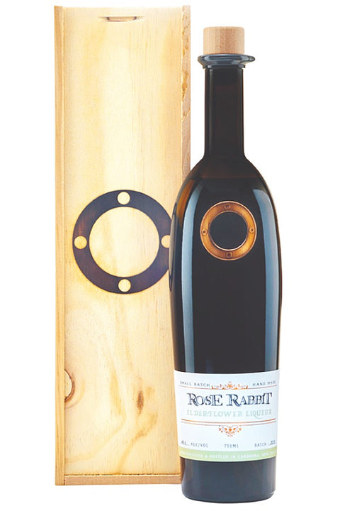 Rose Rabbit Elderflower Liqueur 750ml - Cardrona Distillery
