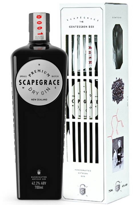 Scapegrace Classic (Silver) Gin Confessional Box 700ml