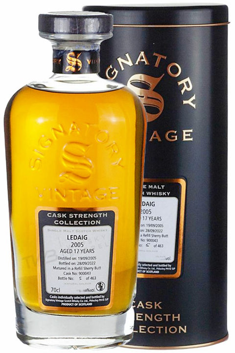 Signatory Ledaig 17YO 2005 65% 700ml