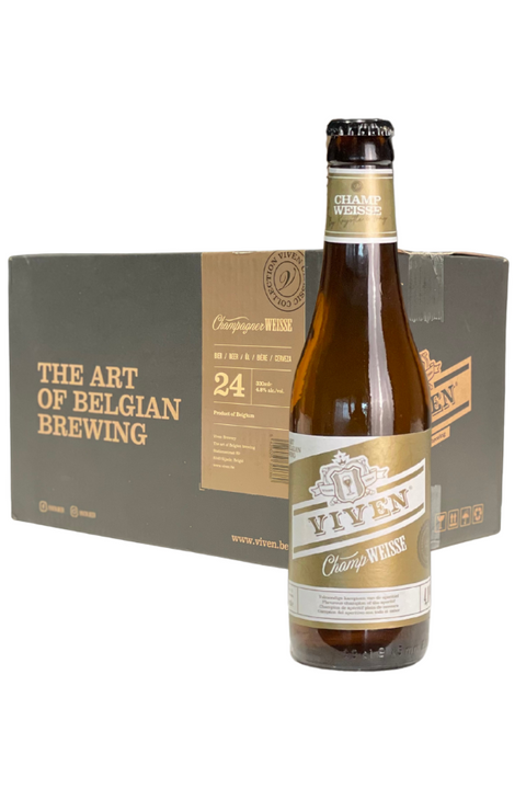 Viven Champagner Weisse 4.8% 330ml -Belgium Beer 24 Pack 1