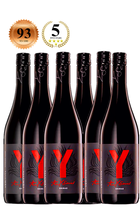 Yalumba Y Series Shiraz 2022 750ml 6 Pack Deal