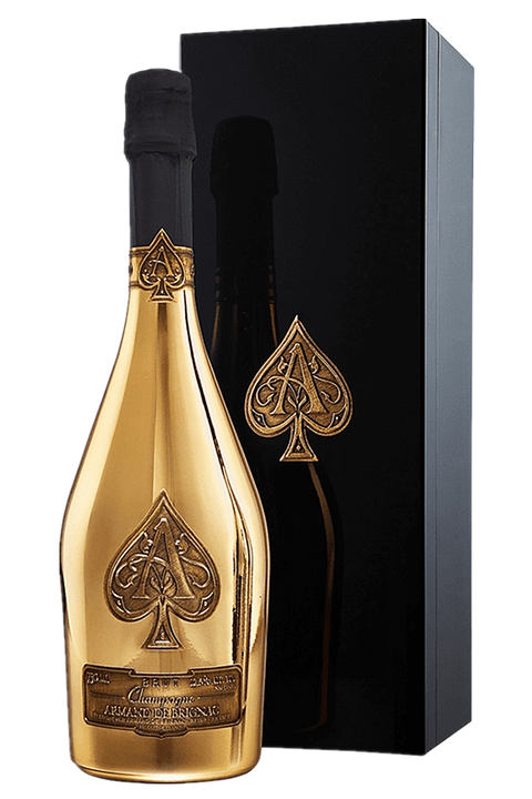 Armand De Brignac Brut Champagne 750 ml- Ace of Spades Wooden Gift Box