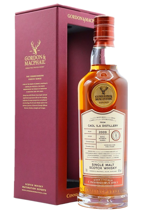 Caol Ila 'Gordon & MacPhail' Sassicaia Cask Finish 2009 13yo 700ml - Connoisseurs Choice